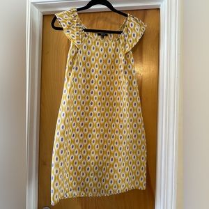 Boho lightweight summer shift dress Made In USA size L